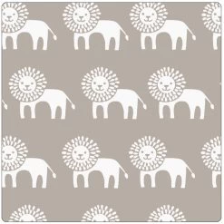 THERALINE Stillkissenbezug 190x40 -188- Wüstenkönig Taupe