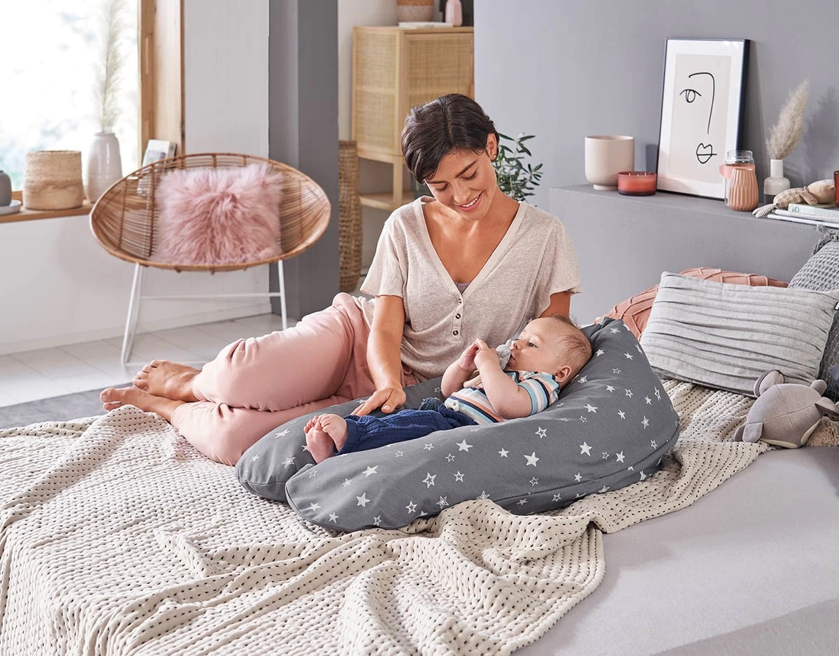 THERALINE Stillkissenbezug 190x40 -106- Sternenhimmel – Bild 5