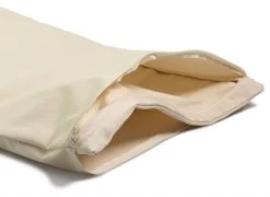 Inlett 80x40cm - Doppelkammer - Köper Rohweiß