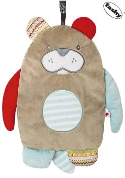 Fashy - Wärmflasche 0,8L Im Kuscheltier Biber "Bobby"