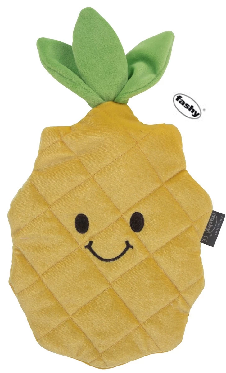 Fashy - Wärmflasche 0,8L Mit Bezug Ananas