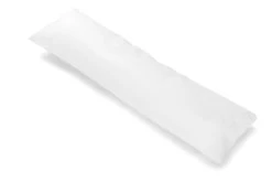 THERALINE Mikroperlenkissen 80x25cm Weiß