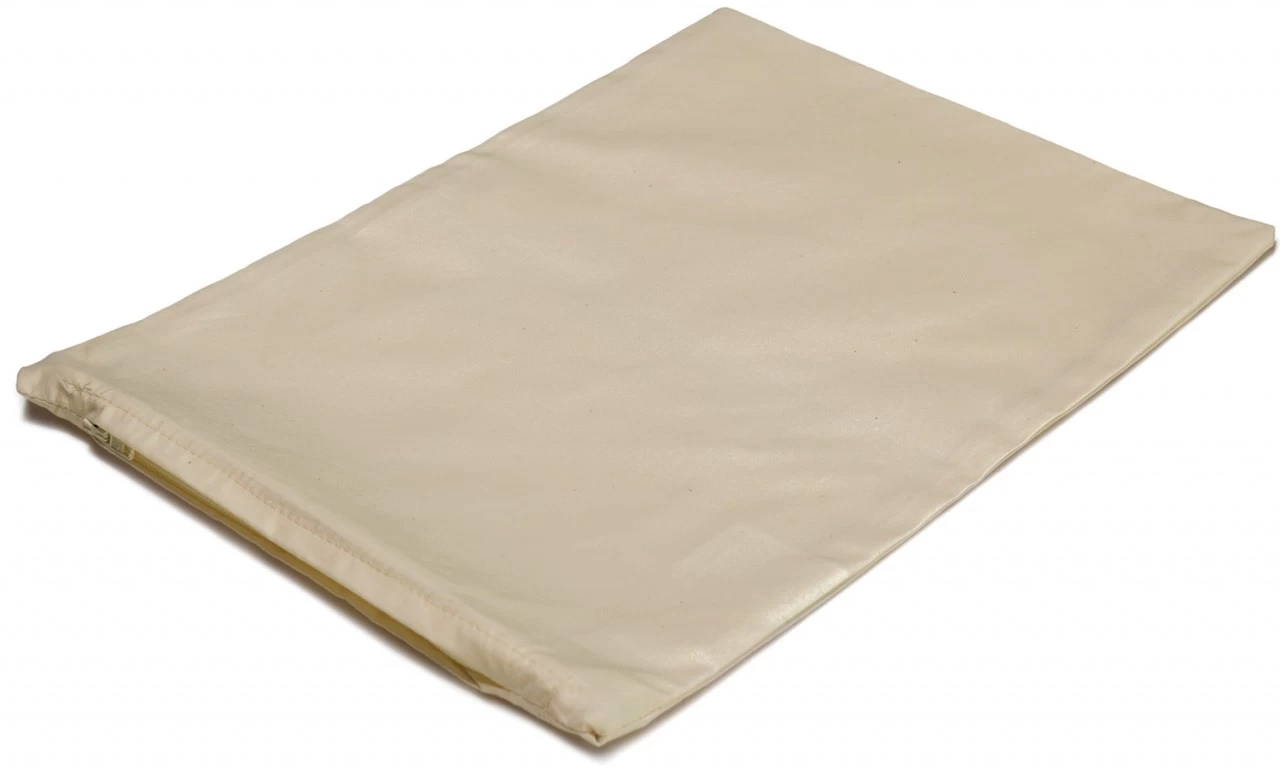 Inlett 30x20cm Bio-Baumwolle Perkal, Mit Reißverschluss – Bild 5