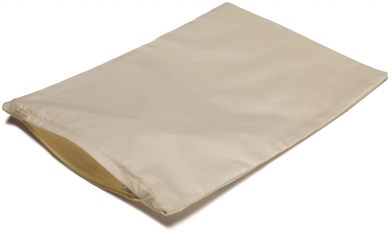 Inlett 30x20cm Bio-Baumwolle Perkal, Mit Reißverschluss – Bild 3