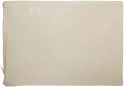 Inlett 30x20cm Bio-Baumwolle Perkal, Mit Reißverschluss