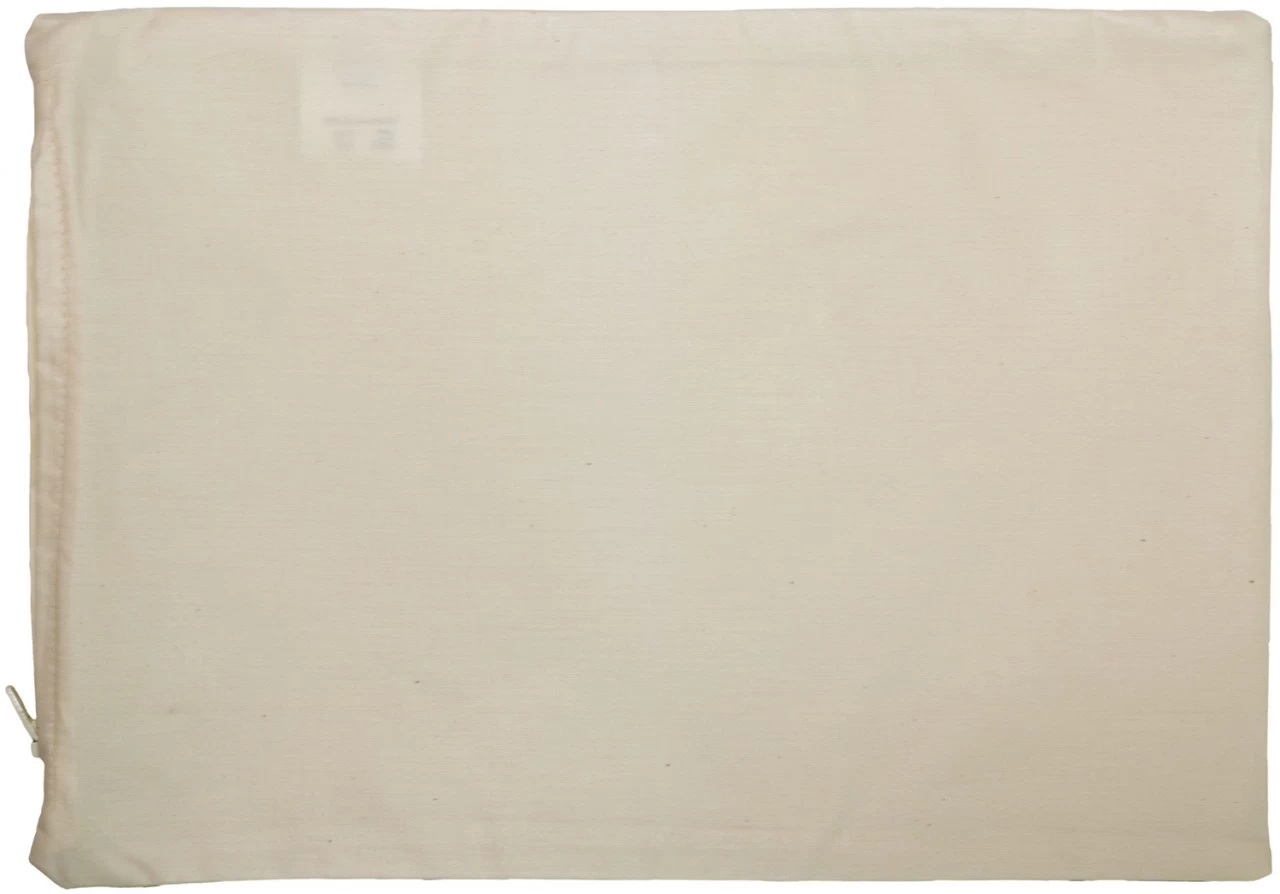 Inlett 30x20cm Bio-Baumwolle Perkal, Mit Reißverschluss