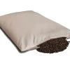 Bio-Bio Buchweizenkissen 40x60cm Bio-Perkal Natur Direkt Befüllt
