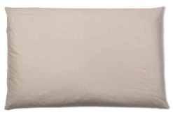 Bio-Bio Hirsekissen 40x60cm Bio-Perkal Natur Direkt Befüllt