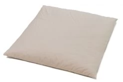 Bio-Bio Hirsekissen 40x40cm Bio-Perkal Natur Direkt Befüllt