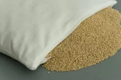 Bio-Bio Hirsekissen 40x40cm Bioflanell Direkt Befüllt