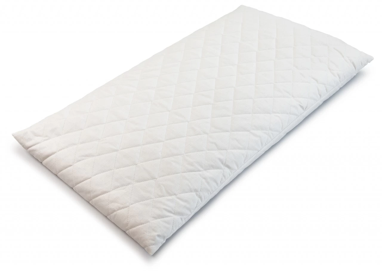 Bio Hirsekissen 40x80cm Steppware Weiß Direkt Befüllt – Bild 2