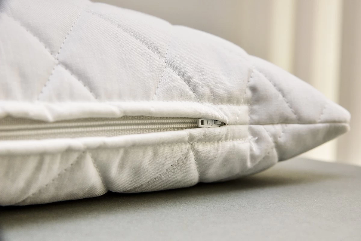 Bio Buchweizenkissen 40x40cm Steppware Weiß Direkt Befüllt – Bild 3