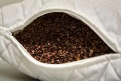 Bio Buchweizenkissen 40x60cm Steppware Weiß Direkt Befüllt