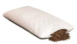 Bio Buchweizenkissen 40x80cm Steppware Weiß Direkt Befüllt