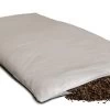 Bio Buchweizenkissen 40x80cm Weiß Direkt Befüllt