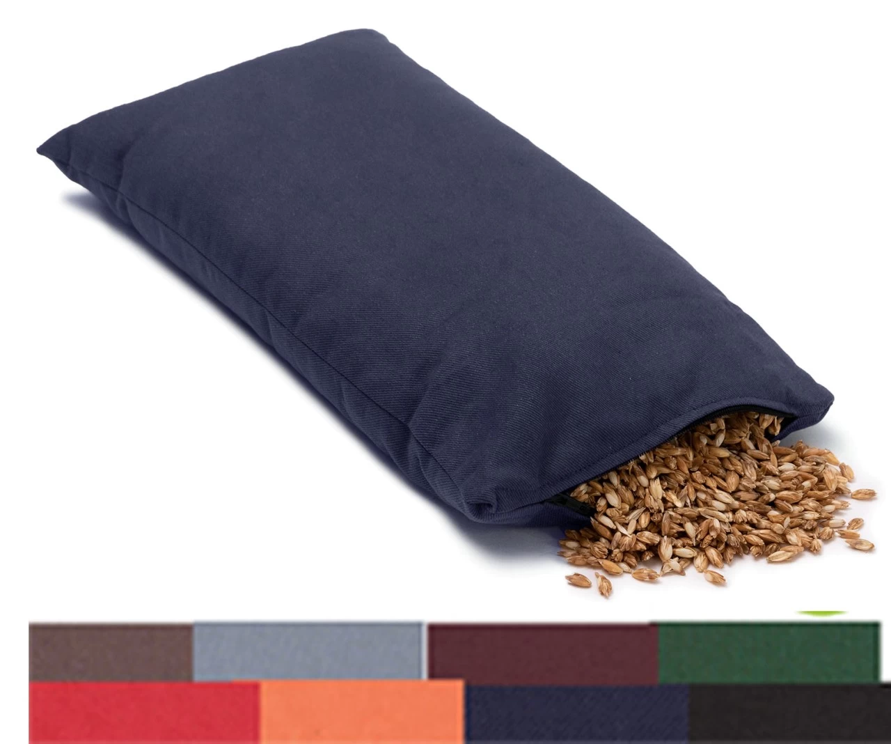 Bio-Dinkelspelzkissen Ca. 20x40cm Mit RV