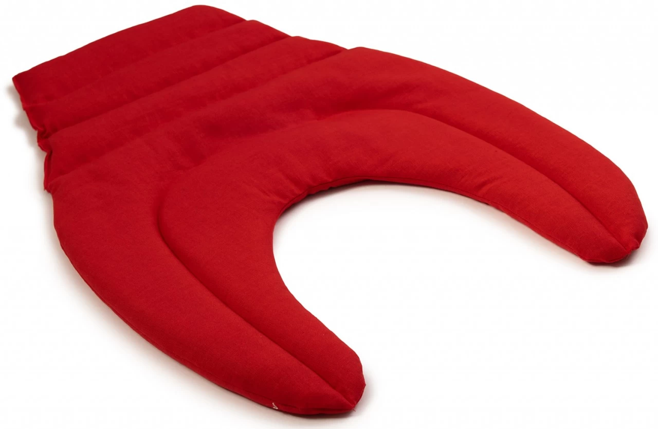 Nackenhörnchen Mit Rückenteil, Kirschrot – Bild 4