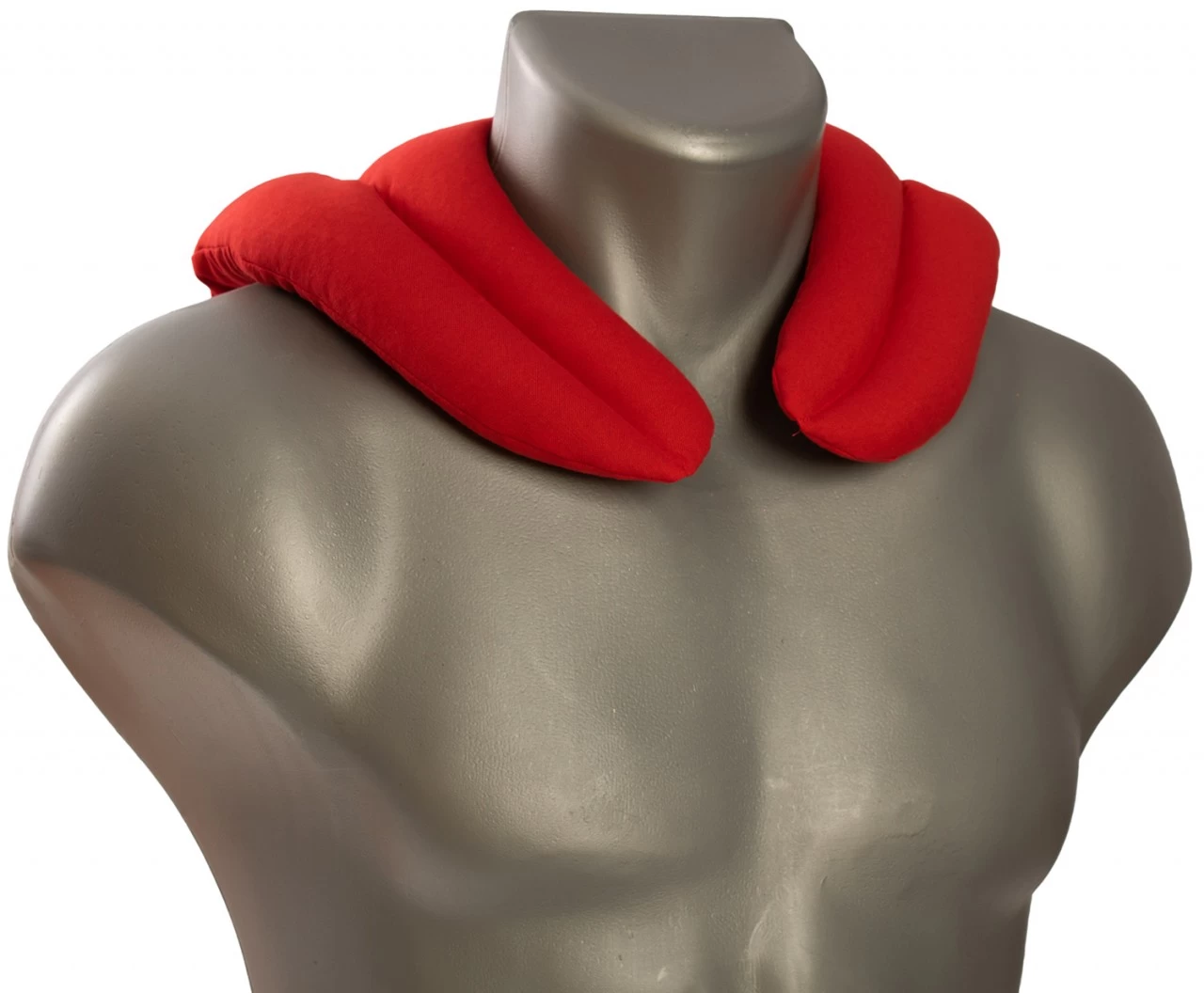 Nackenhörnchen Mit Rückenteil, Kirschrot – Bild 2