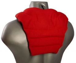 Nackenhörnchen Mit Rückenteil, Kirschrot