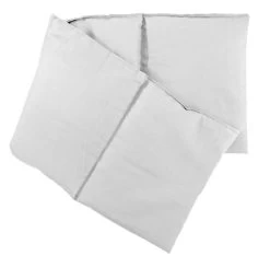 Körnerkissen 4-Kammer 60x20cm, Schneeweiß