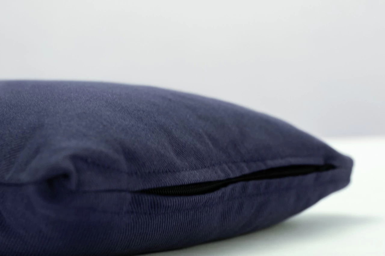 Bio-Dinkelspelzkissen Ca. 20x40cm Mit RV – Bild 5