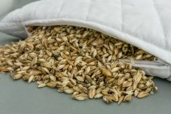 Bio Dinkelspelzkissen 40x40cm Steppware Weiß Direkt Befüllt