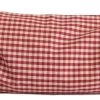 Bio-Eukalyptuskissen 30x20cmBio-Inlett + Bio-Bezug Rot-weiß