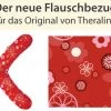 THERALINE -> Stillkissenflauschbezug 190x40 Retro Rot - 88
