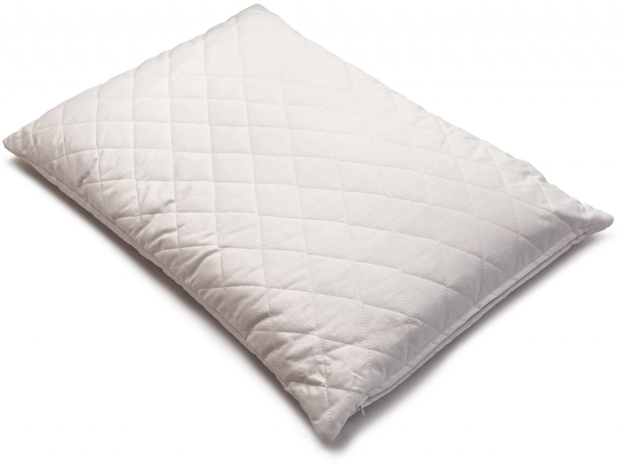 Bio Hirsekissen 40x60cm Steppware Weiß Direkt Befüllt – Bild 3