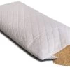 Bio Hirsekissen 40x80cm Steppware Weiß Direkt Befüllt