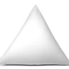 Inlett Dreieckskissen 50x50x50cm, Köper Weiß
