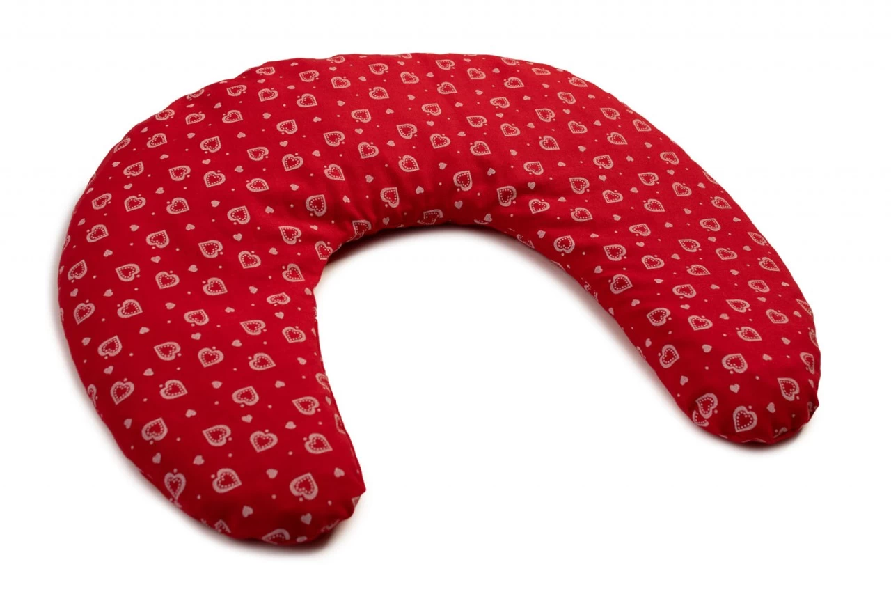 Nackenhörnchen 30x33, Herzen-rot – Bild 7