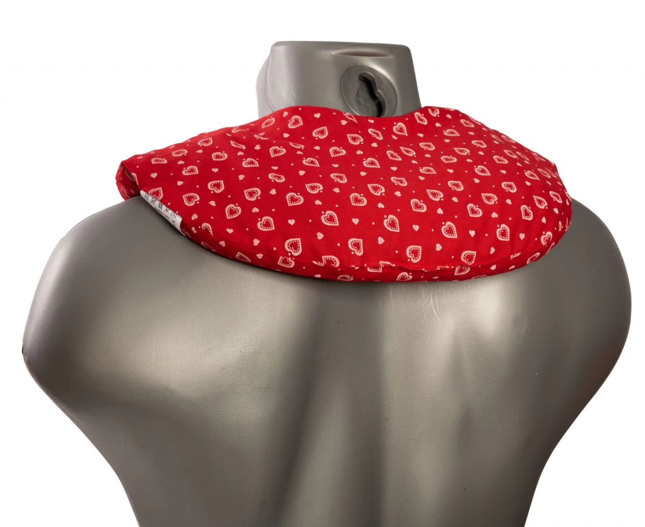 Nackenhörnchen 30x33, Herzen-rot – Bild 2