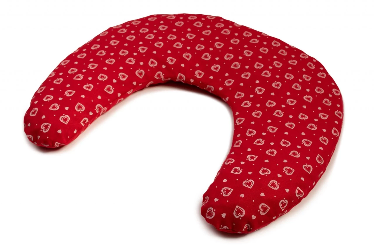 Nackenhörnchen 30x33, Herzen-rot – Bild 8