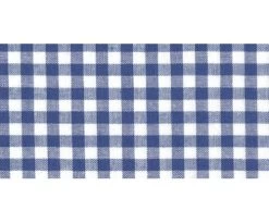 Kissenbezug Für Nackenhörnchen Mit Stehkragen Blau-weiß