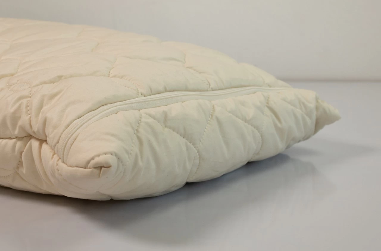 Bio-Bio Buchweizenkissen Komfort-extra 40x80cm Bio-Steppware Direkt Befüllt – Bild 2