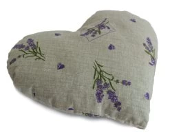 Lavendelkissen HERZ "Sorgenfrei", 25x25