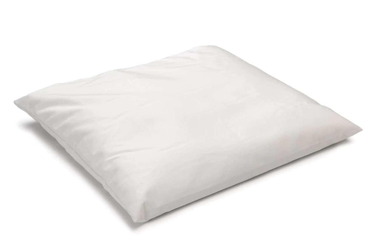 40x40cm Kissen Mit 3-5mm EPS-Perlen - Mit Reißverschluss, Weiß