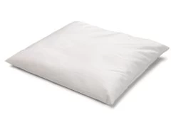 40x40cm Kissen Mit 1-2mm EPS-Perlen - Mit Reißverschluss, Weiß