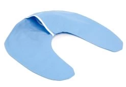 Kissenbezug Für Nackenhörnchen 30x33cm Hellblau