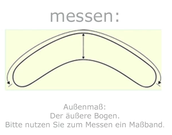 THERALINE Bezug Für Nackenkissen 110x34cm (165) XXL Pastellgrün Aus Der Bamboo Collection – Bild 2