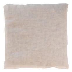 Körnerkissen 12x12cm, Rohweiß