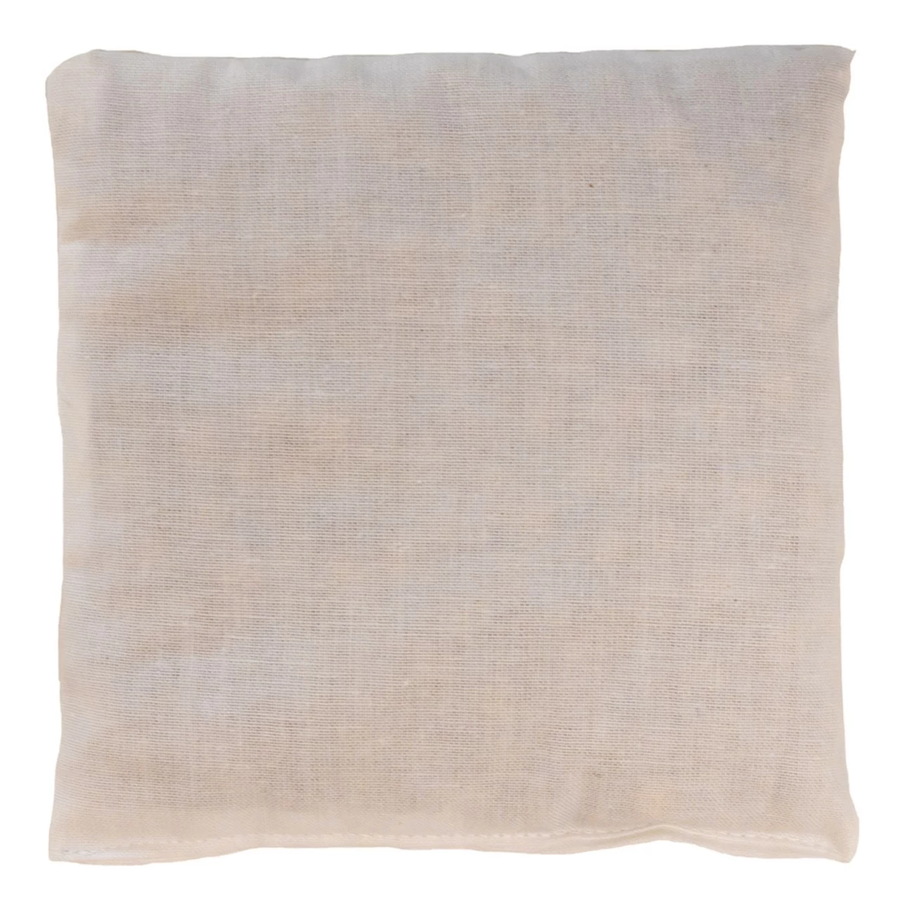 Körnerkissen 12x12cm, Rohweiß