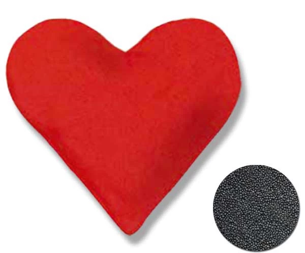 THERALINE Rapssamenkissen Herz 21x22cm Klein