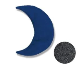 THERALINE Rapssamenkissen Mond 29x13cm Groß