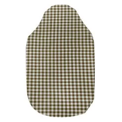 Wärmflaschenbezug Kompakt Braun-weiß