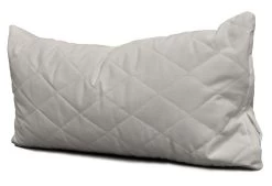 Zirbenkissen 40x20cm Steppware Weiß, Direkt Befüllt