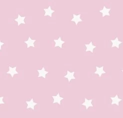 THERALINE Stillkissenbezug Für 180x34cm (141) Sterne Rosa