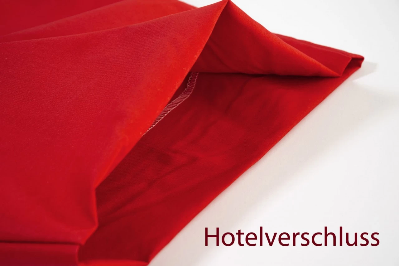 Kissenbezüge Für 75x20cm / 20x75cm Wärmekissen Rot – Bild 2