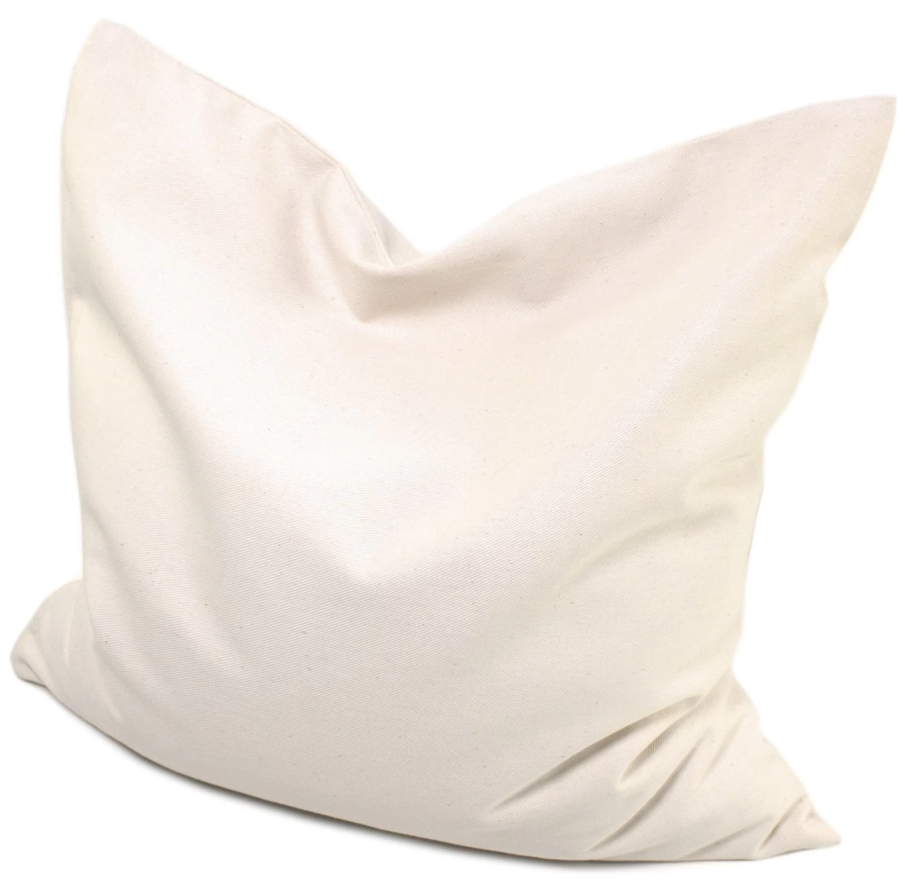 Bio Buchweizenkissen 40x40cm - Köper Rohweiß Direkt Befüllt – Bild 6